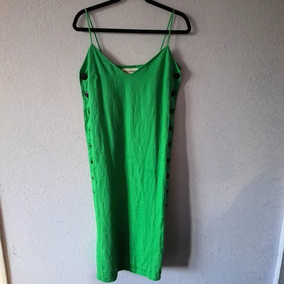 Mara Hoffman Vibrant Green Heidi Dress - Picture 3 of 8